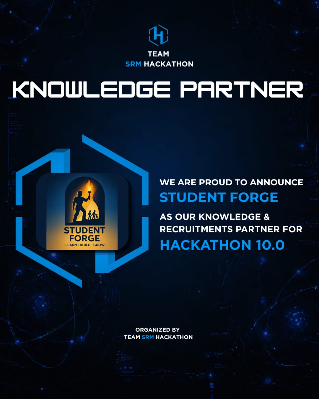 Knowledge Partner & Jury at SRM Hackathon 10.0